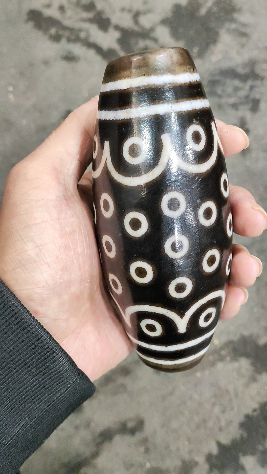 谁见过这么大的天珠?