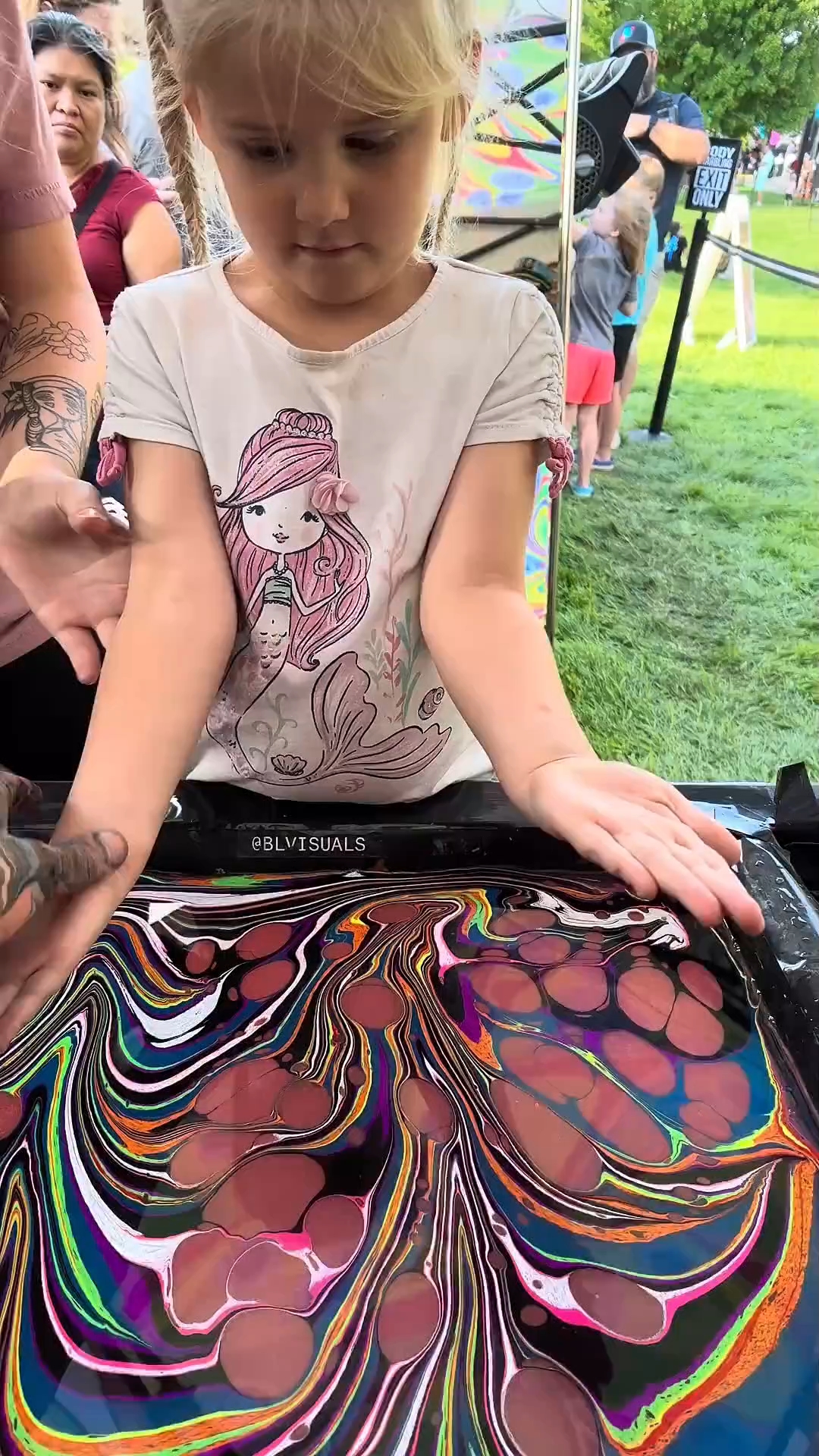 手臂画!大家一起来玩