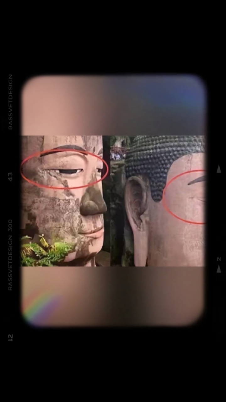 乐山大佛"闭眼"之谜:是佛祖显灵,还是大自然的另一种诉说?