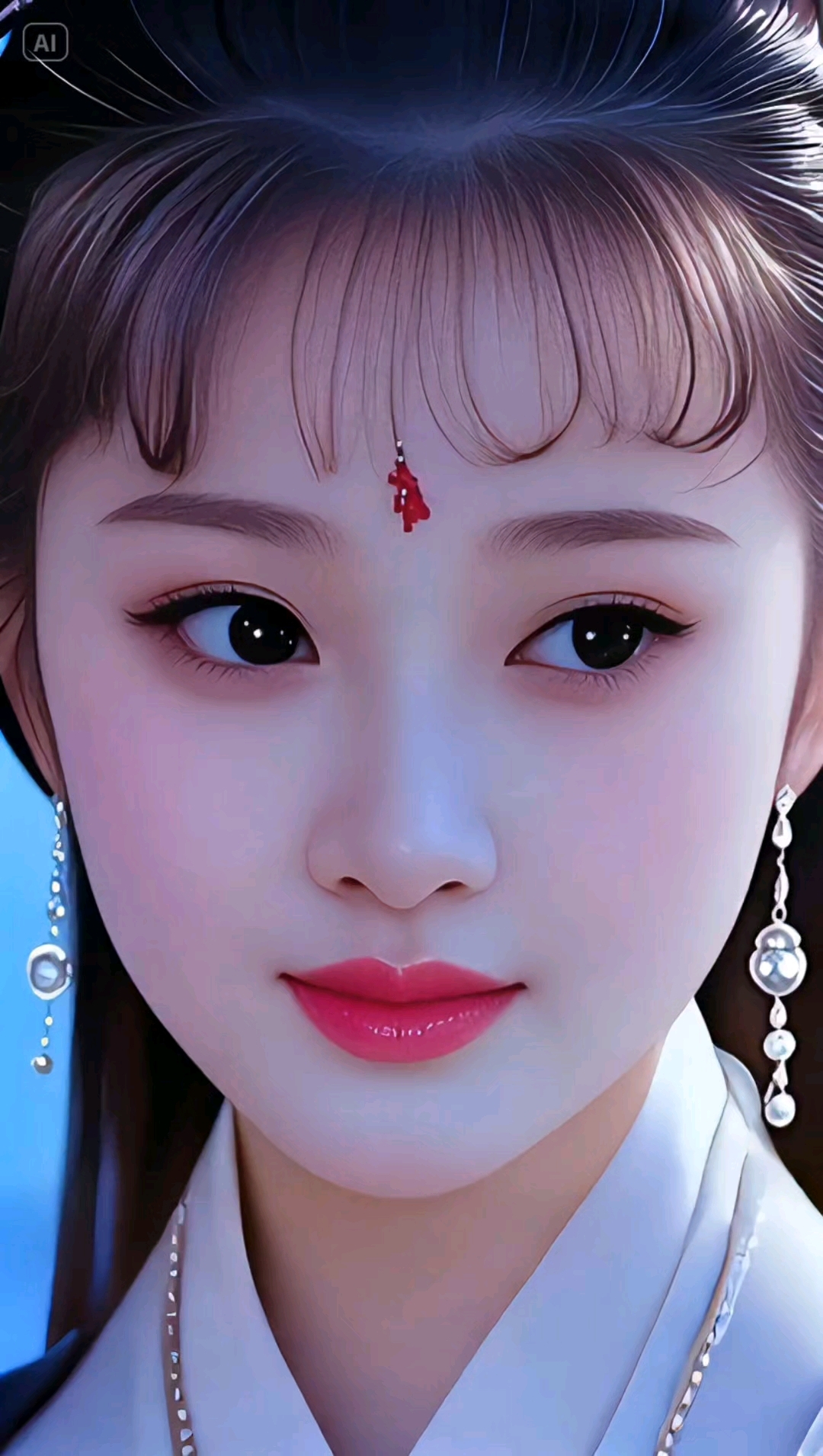 梦幻古风少女,唯美动人,宛如画中仙子