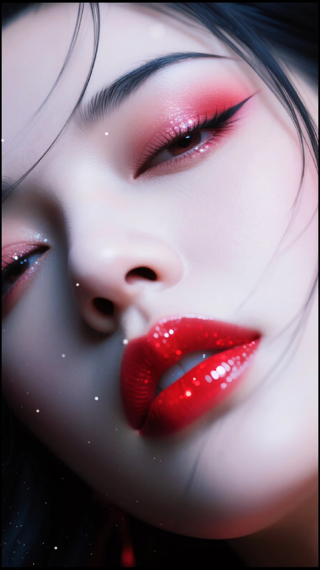 东方韵味:红妆点绛唇,眸色缀星辰;一顾风华起,惊鸿动世人