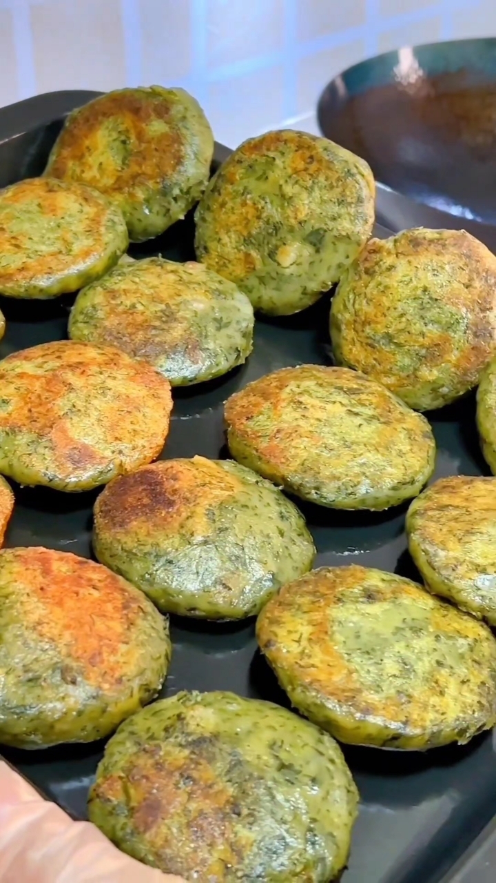 野菜粑粑,小时候的味道,做法很简单,一学就会