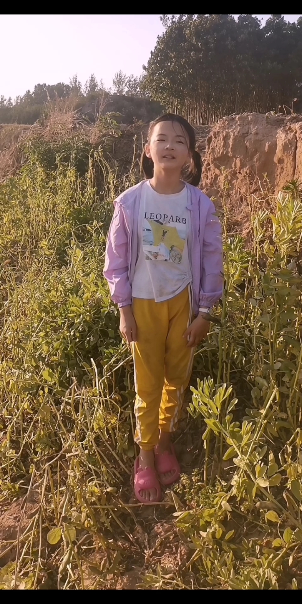 农村孩子#可爱的小女孩#祝福语