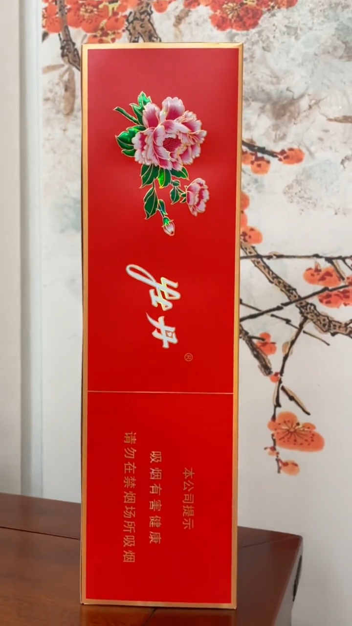 今日牡丹别样红牡丹红中支