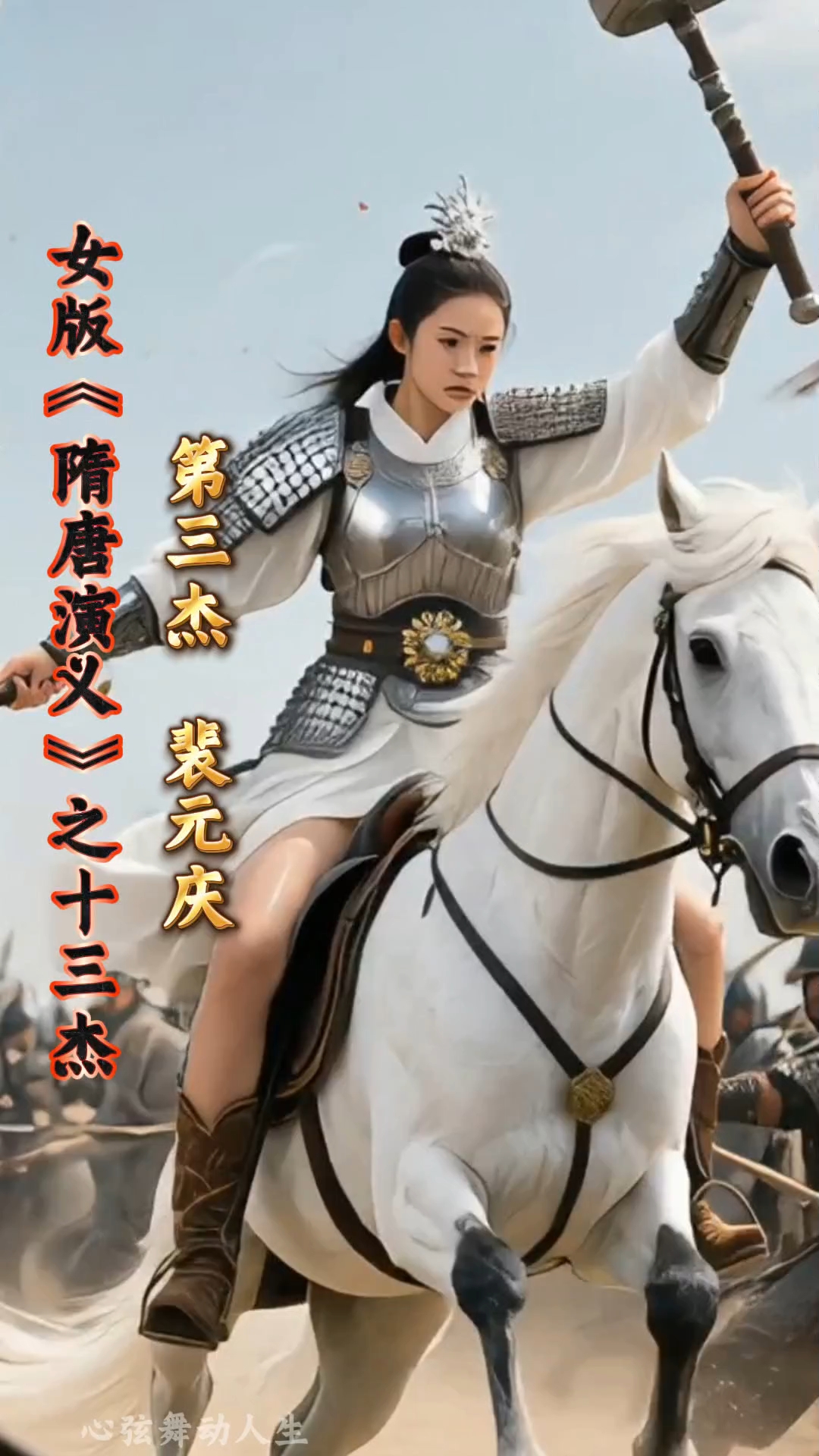 女版《隋唐演义》十三杰之第三杰裴元庆