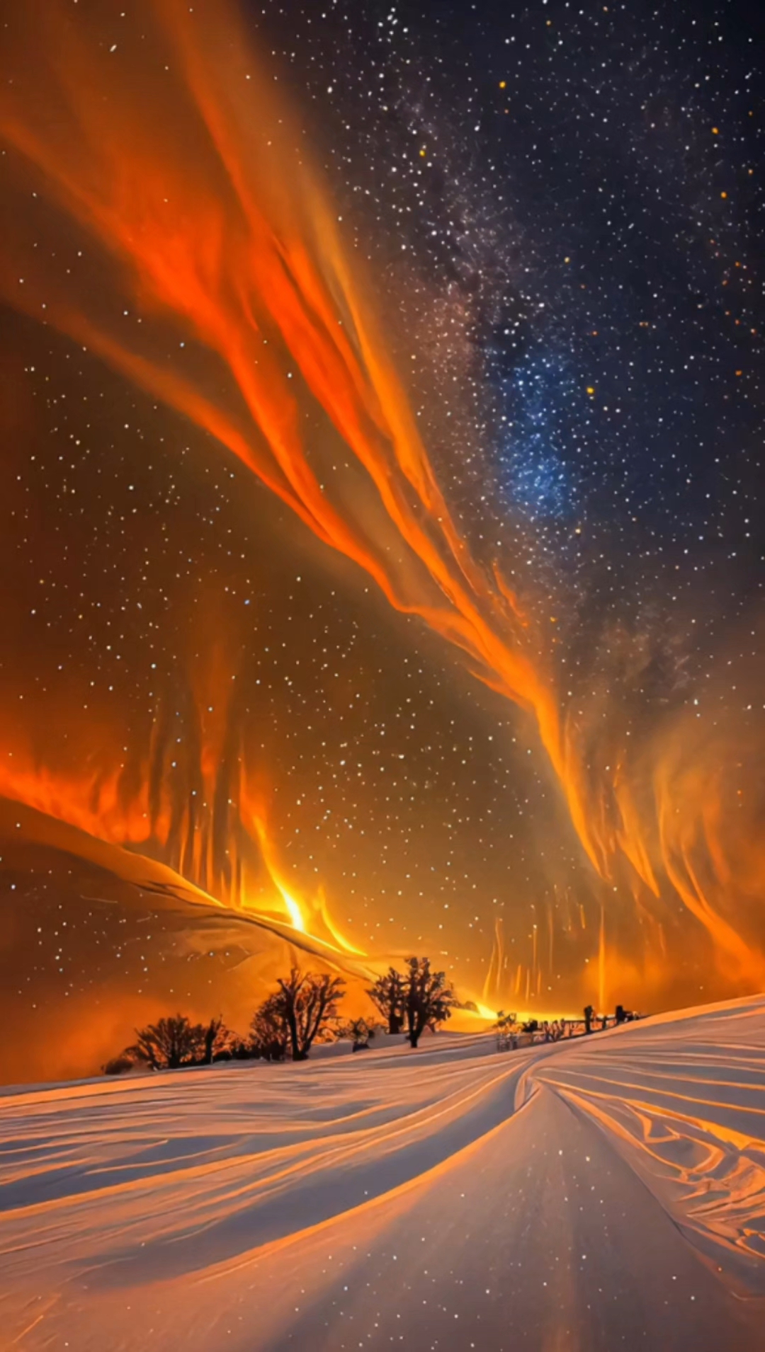 最美的极光当然要分享给最美的你了