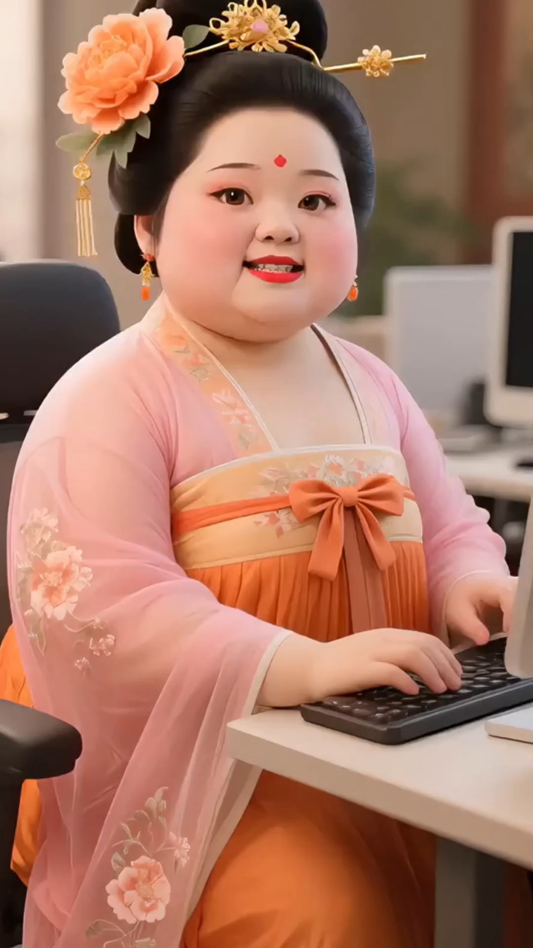 古风美女,幽默搞笑