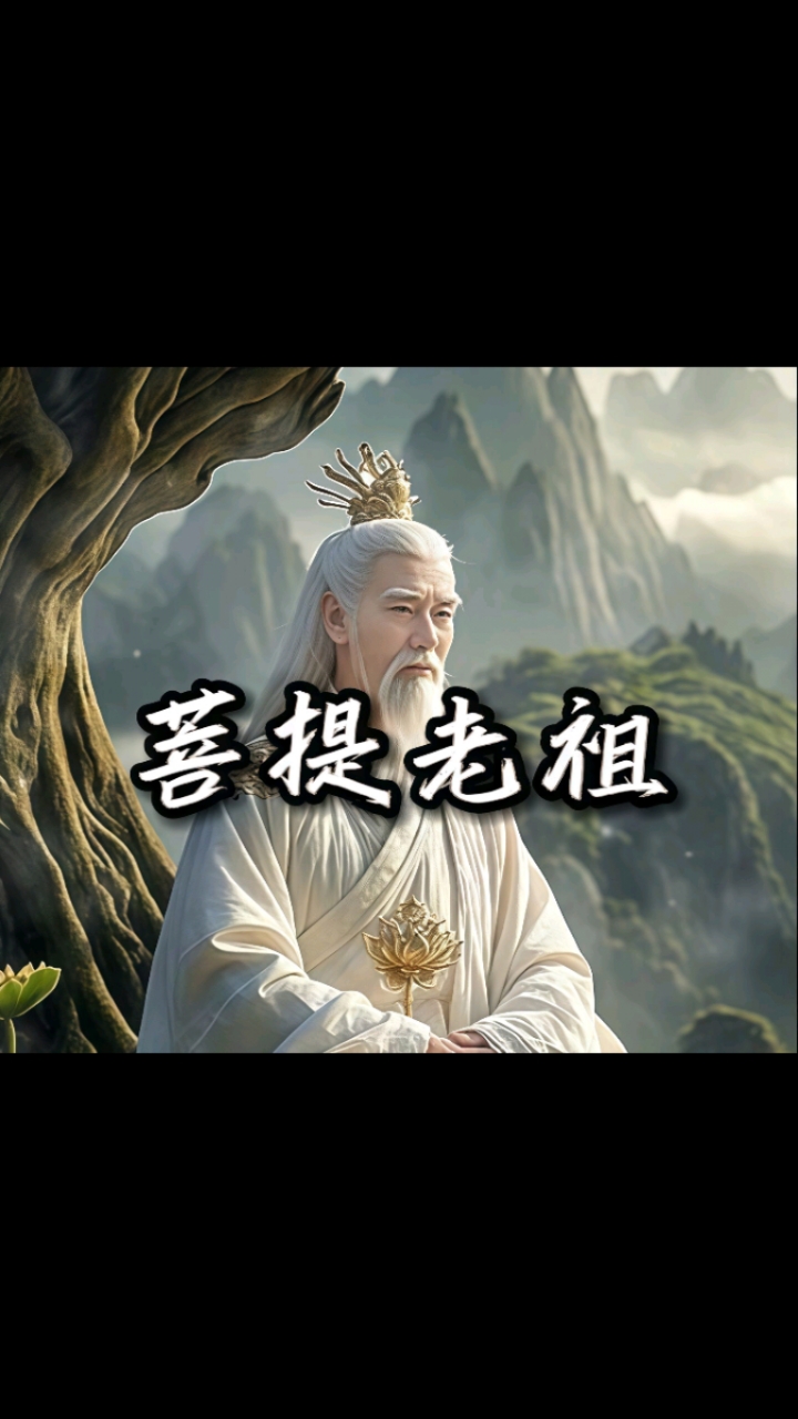 菩提老祖,西牛贺洲隐,乾坤一掌中