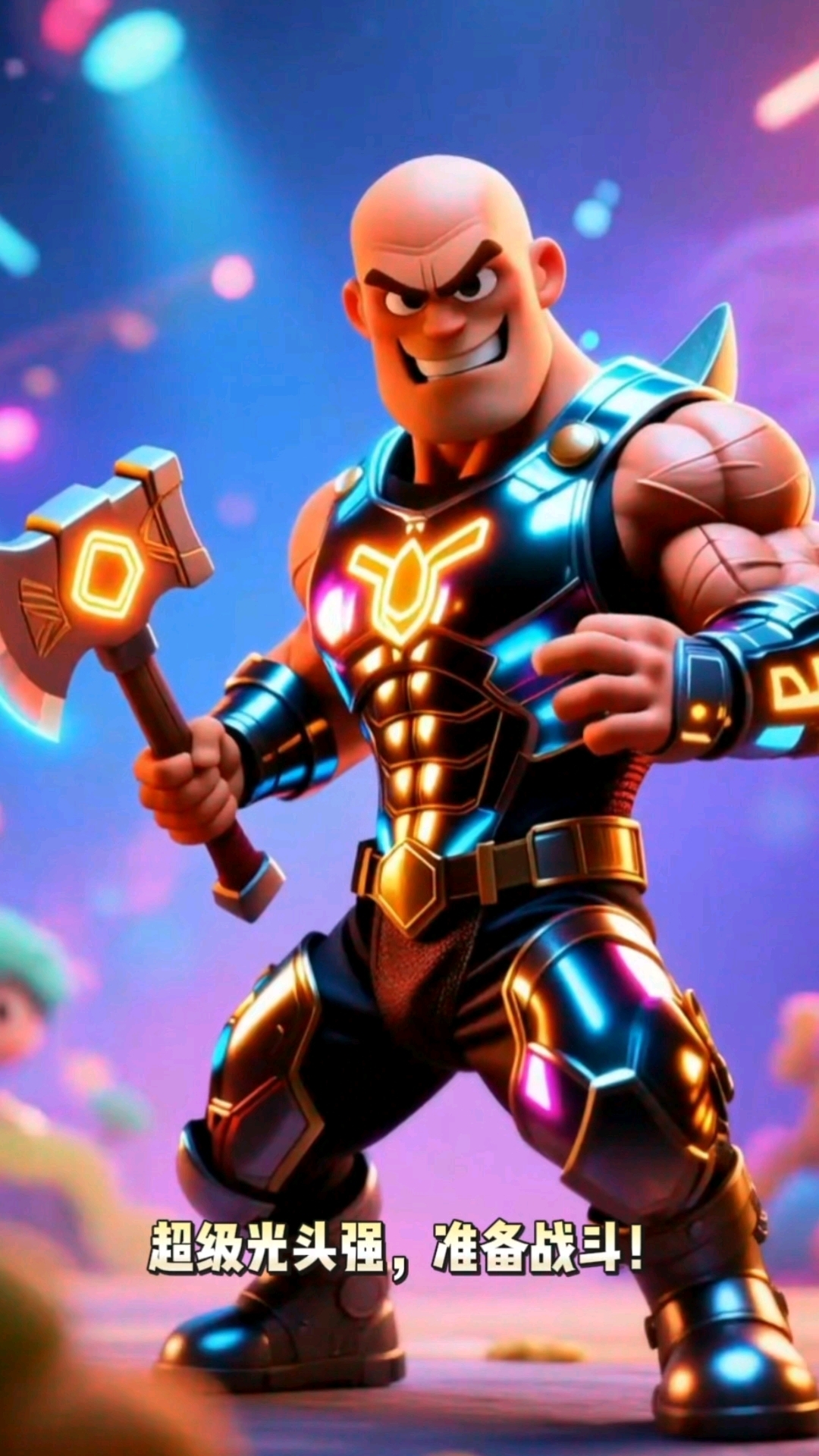 光头强变身成了超人强