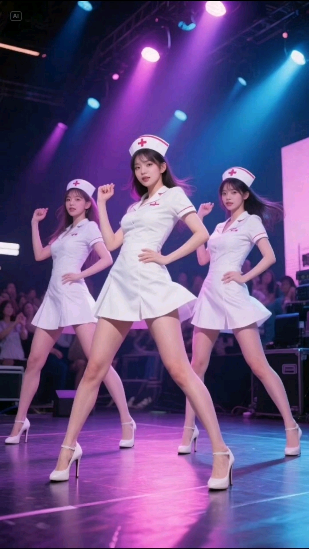 白衣天使劲爆舞蹈!