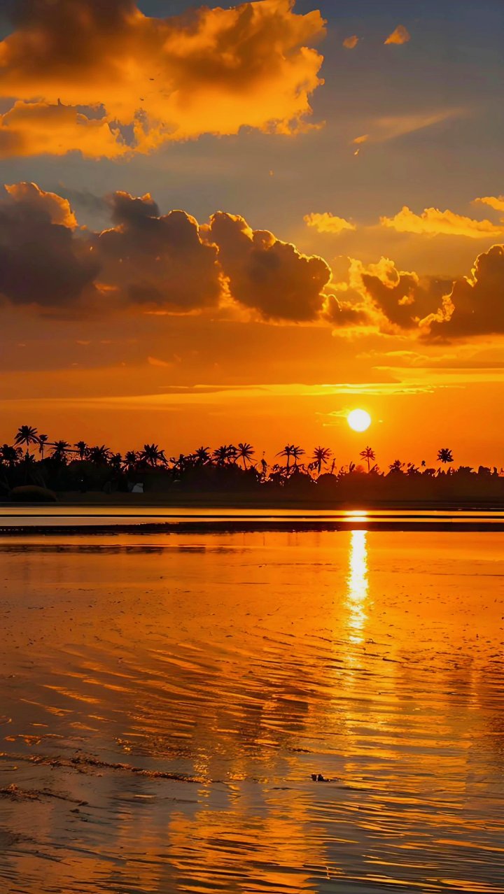 夕阳西下风光无限