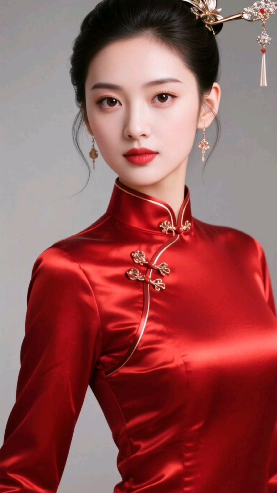 古风古韵旗袍美女小姐姐#优雅气质 #旗袍美人 #高端大气