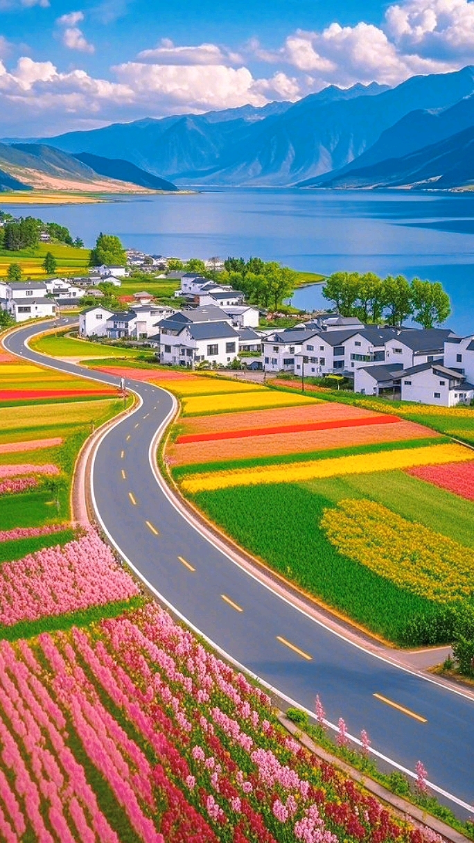 记录美丽的乡村风景 #最治愈