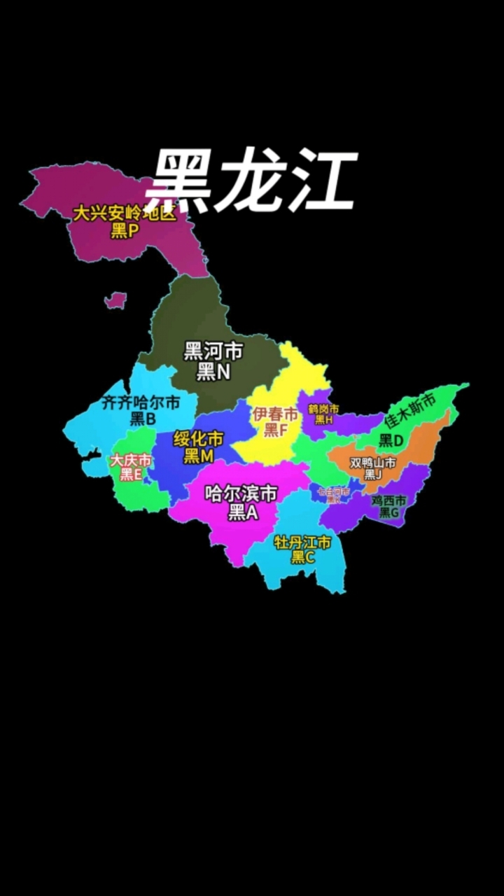 黑龙江省下辖地级行政区都有什么特点