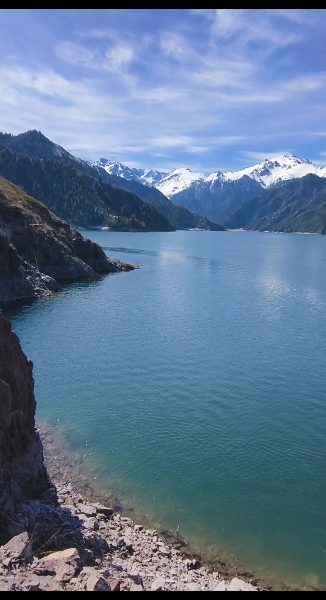 天山天池又称为西王母瑶池,真的被惊艳到了