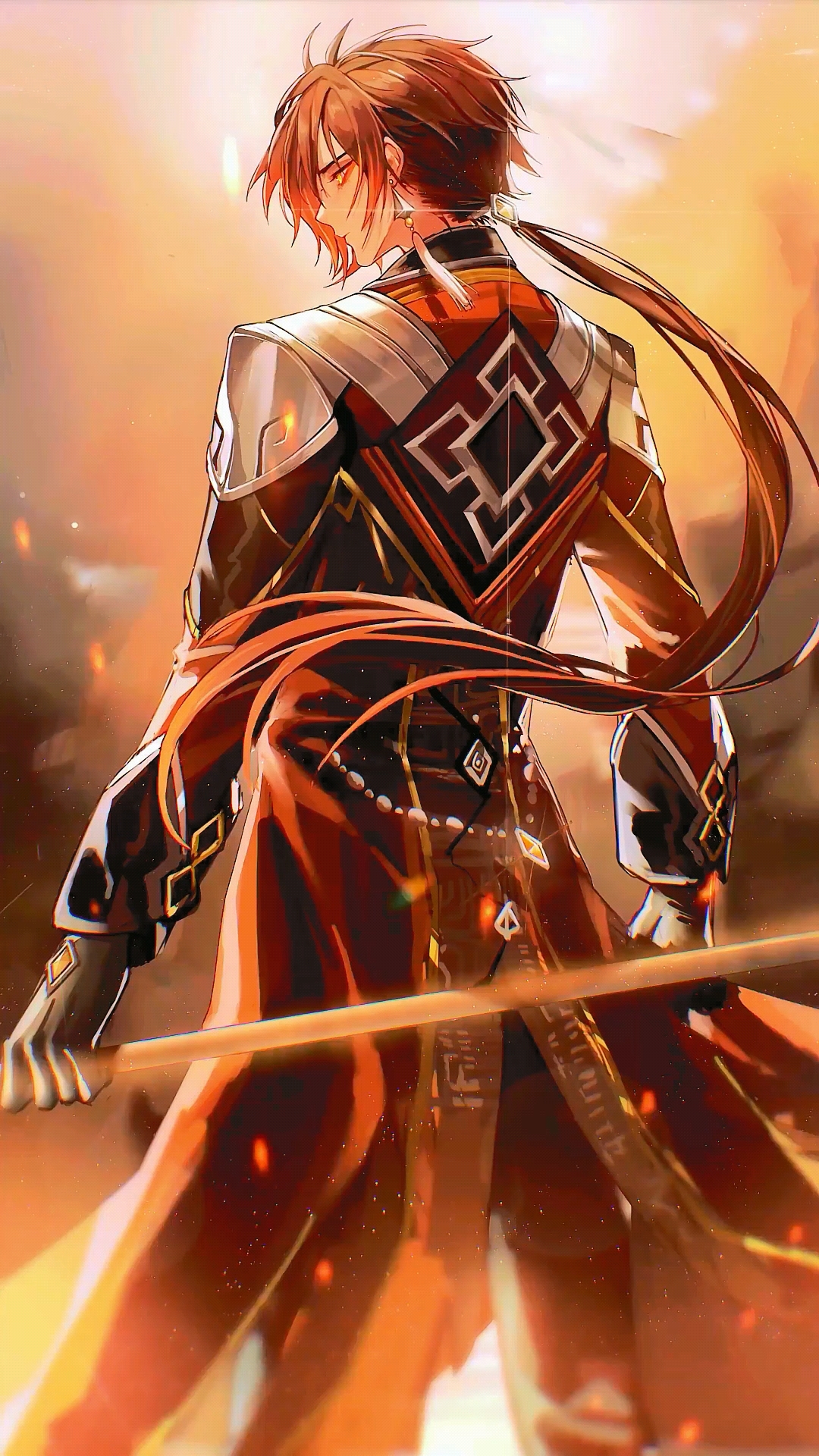 钟离的背影十分帅