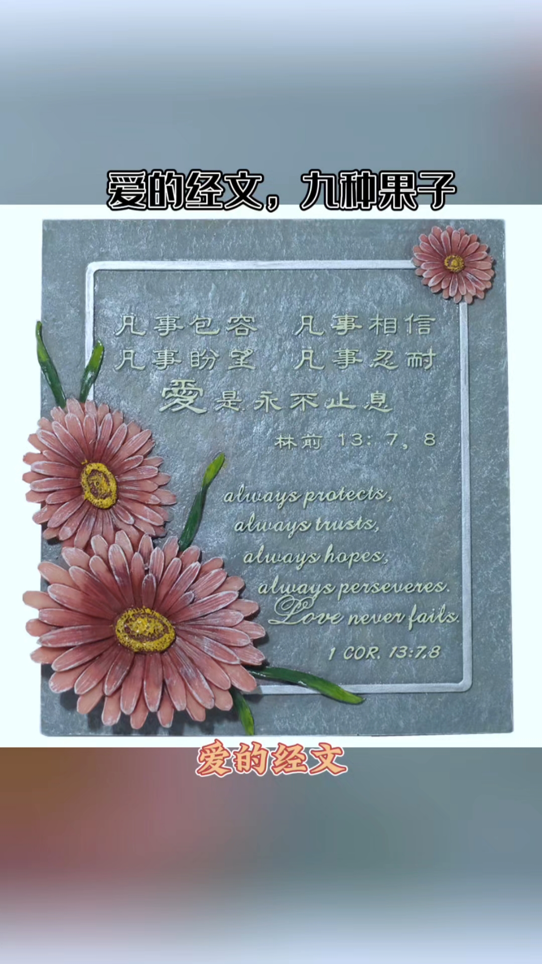 圣经有关信息:爱的经文,九种果子