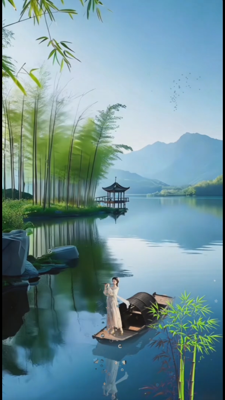 江南水乡,风景如画,秀丽江山之长歌行