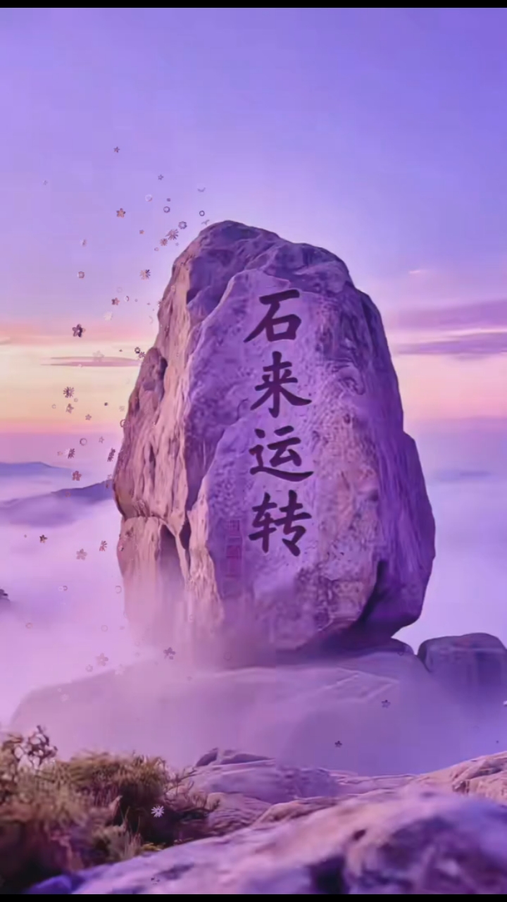 紫气东来,时来运转,好运连连,万事皆如意