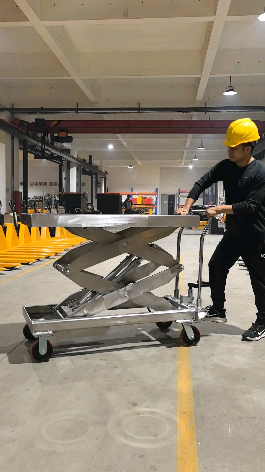 移动式电动液压升降平台车手动升降车固定式升降平台非标定制不锈