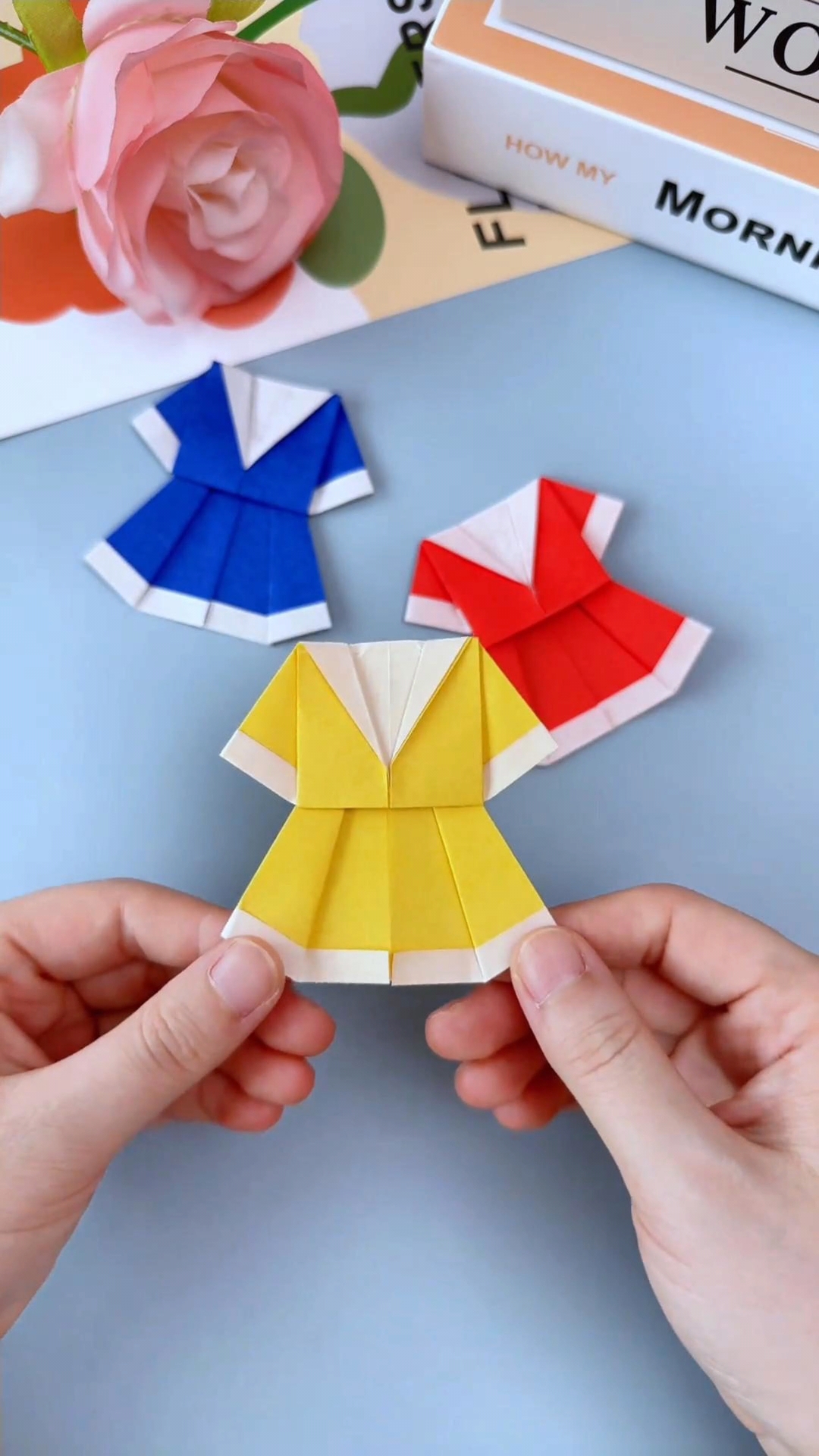 简单一折,小裙子就出来啦,快来试试