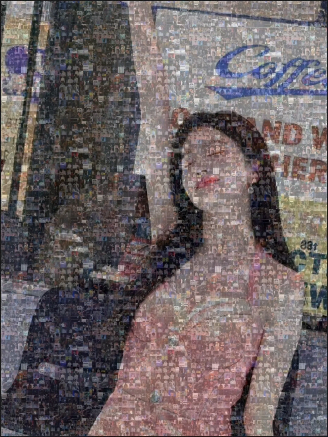 存一千张照片只为拼出你的样子