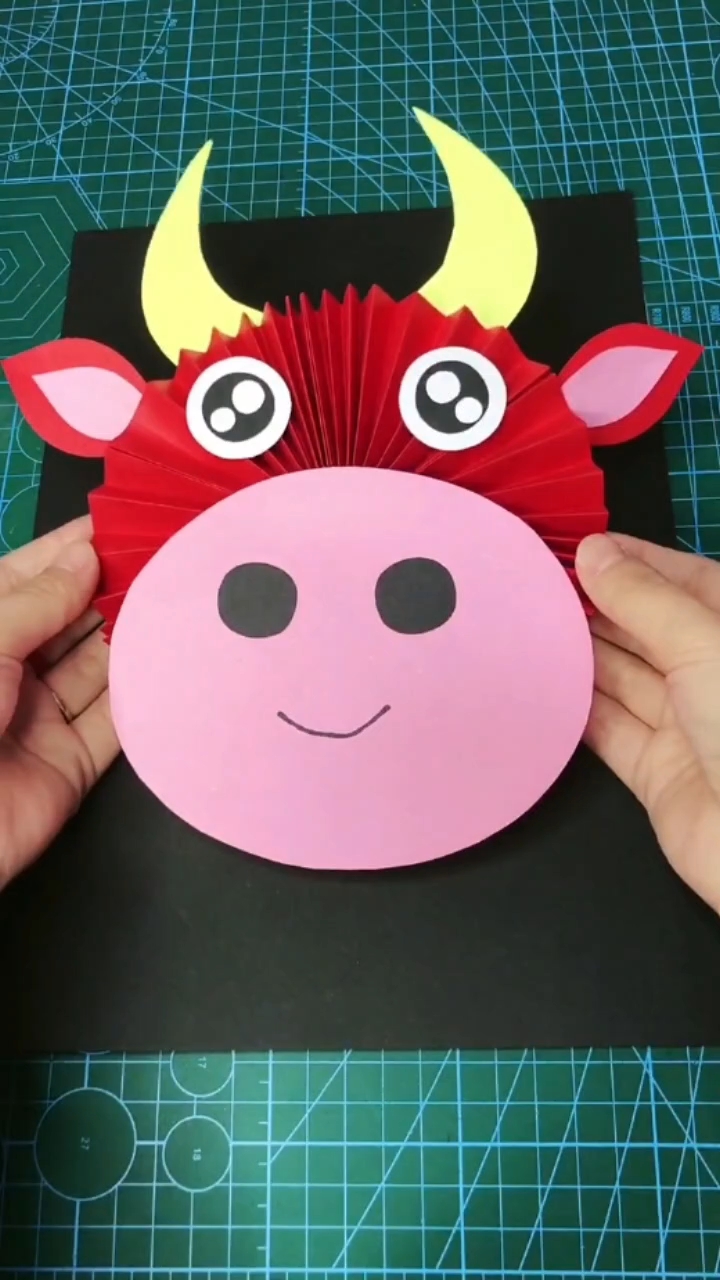 可爱的手工牛来咯