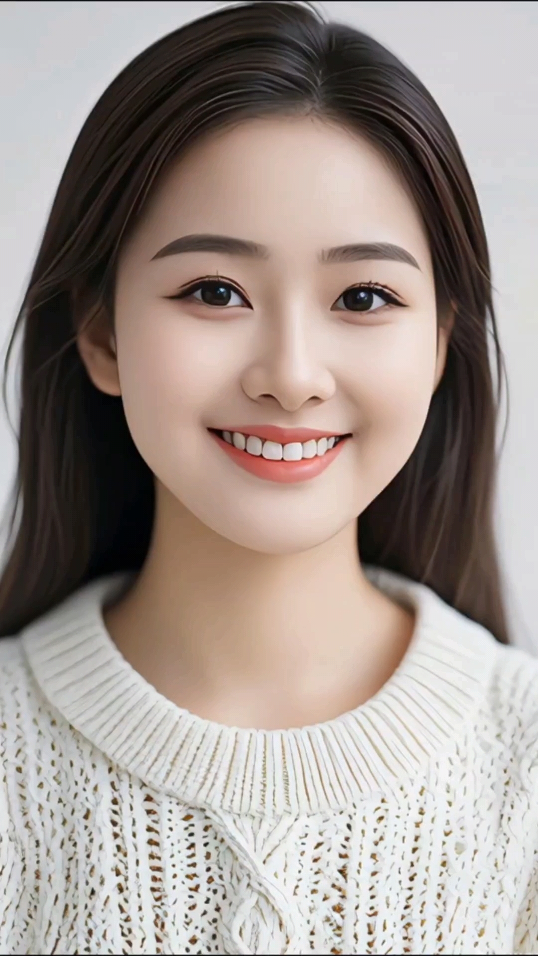 清纯女生#迷人微笑