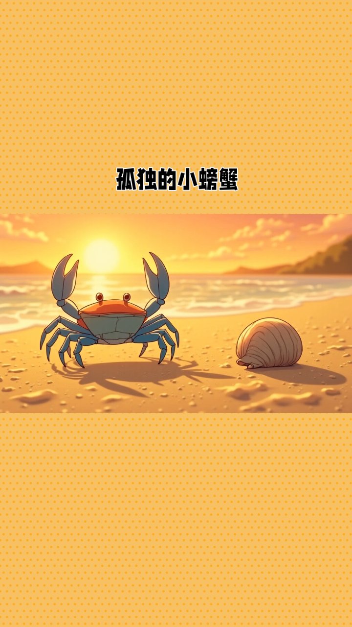 孤独的小螃蟹