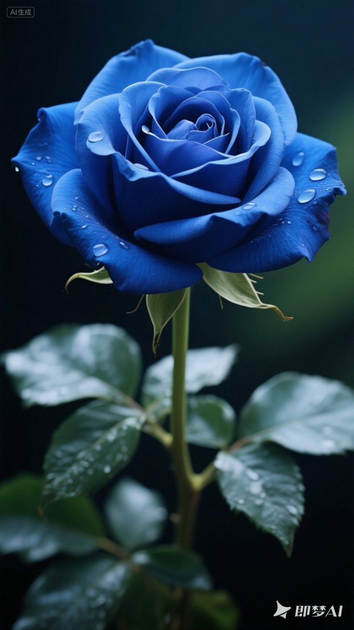 兰色妖姬冠压群芳