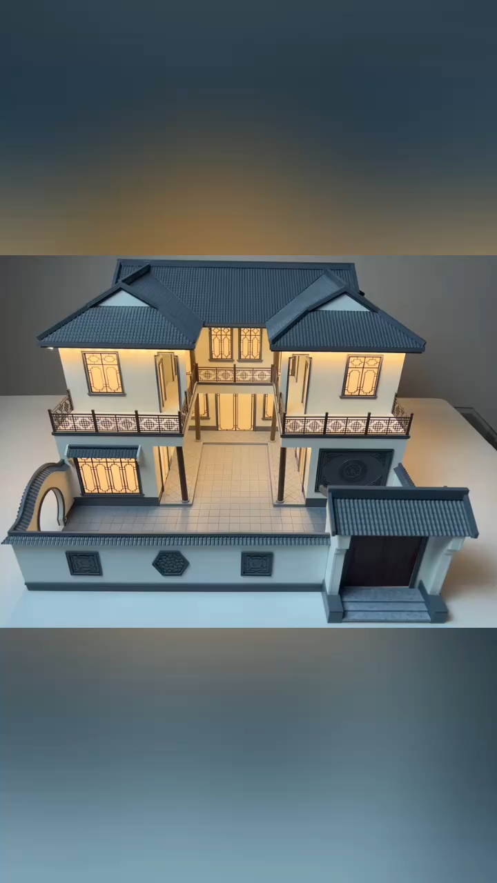 南昌自建房别墅沙盘模型值得一看!