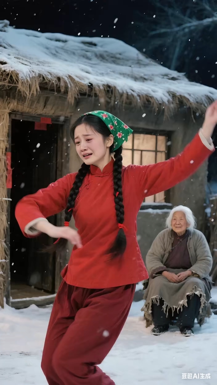 白毛女舞蹈片段