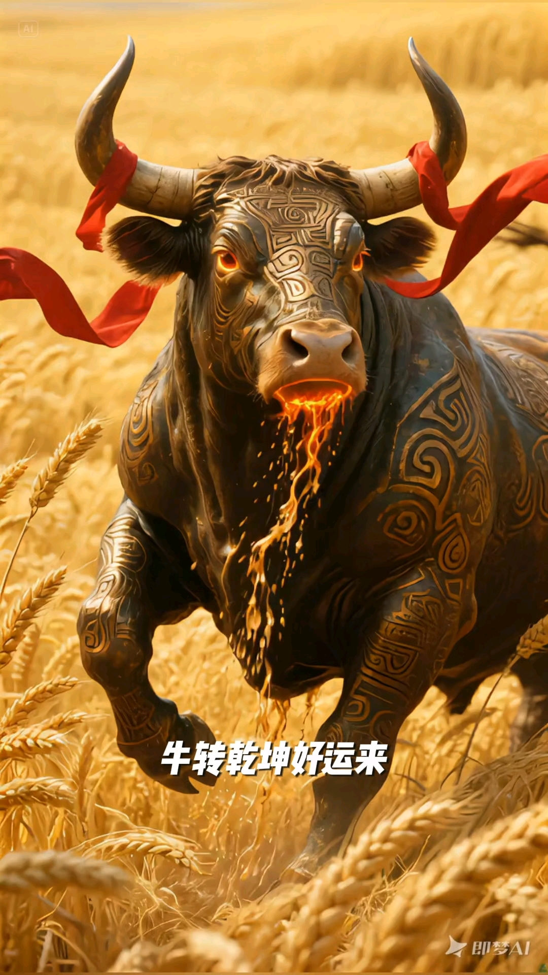 十二生肖之牛转乾坤好运来