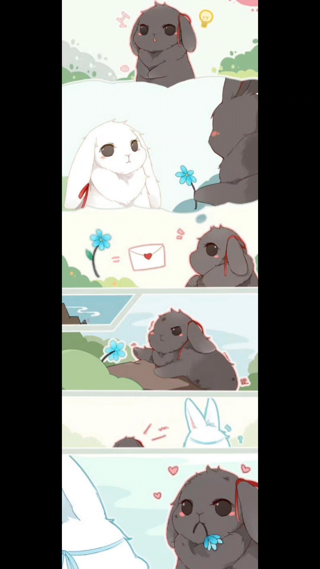 忘羡兔兔2 太可爱了叭～画师:闪耀雏雏