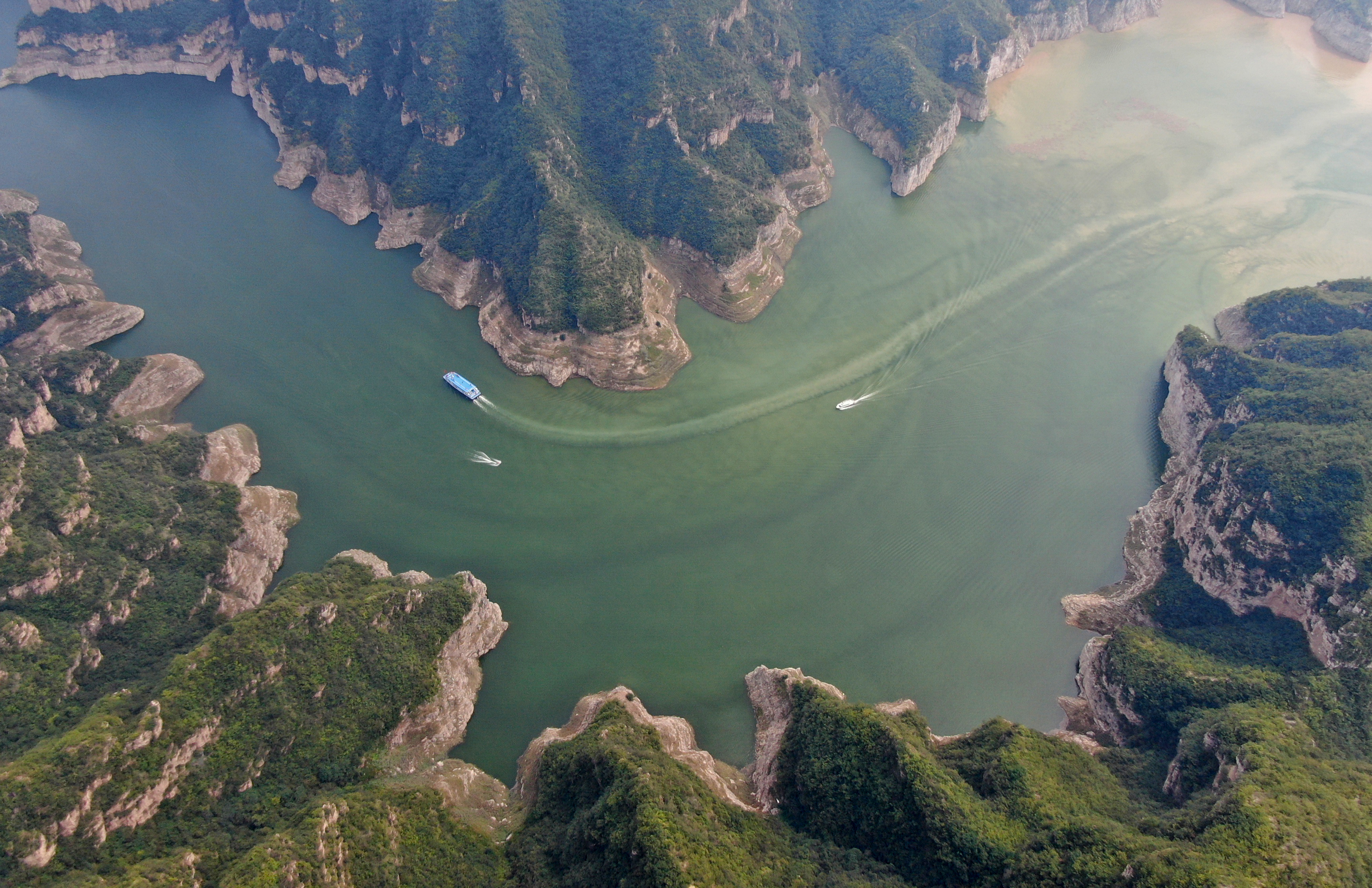 柳林黄河三峡图片