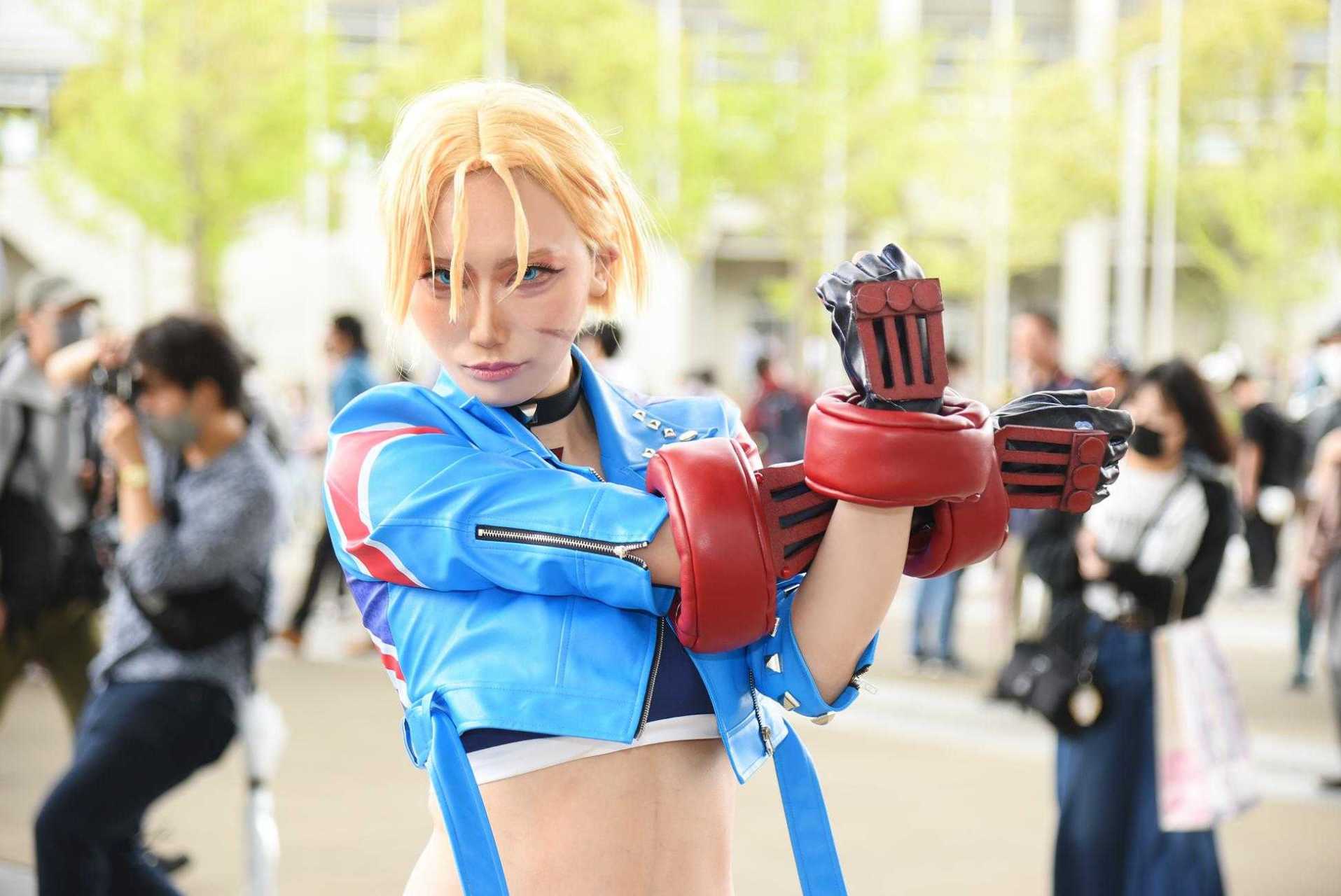 二次元# #游戏# #秋日生活创作季# 《街霸6》中嘉米的coser,这还原度