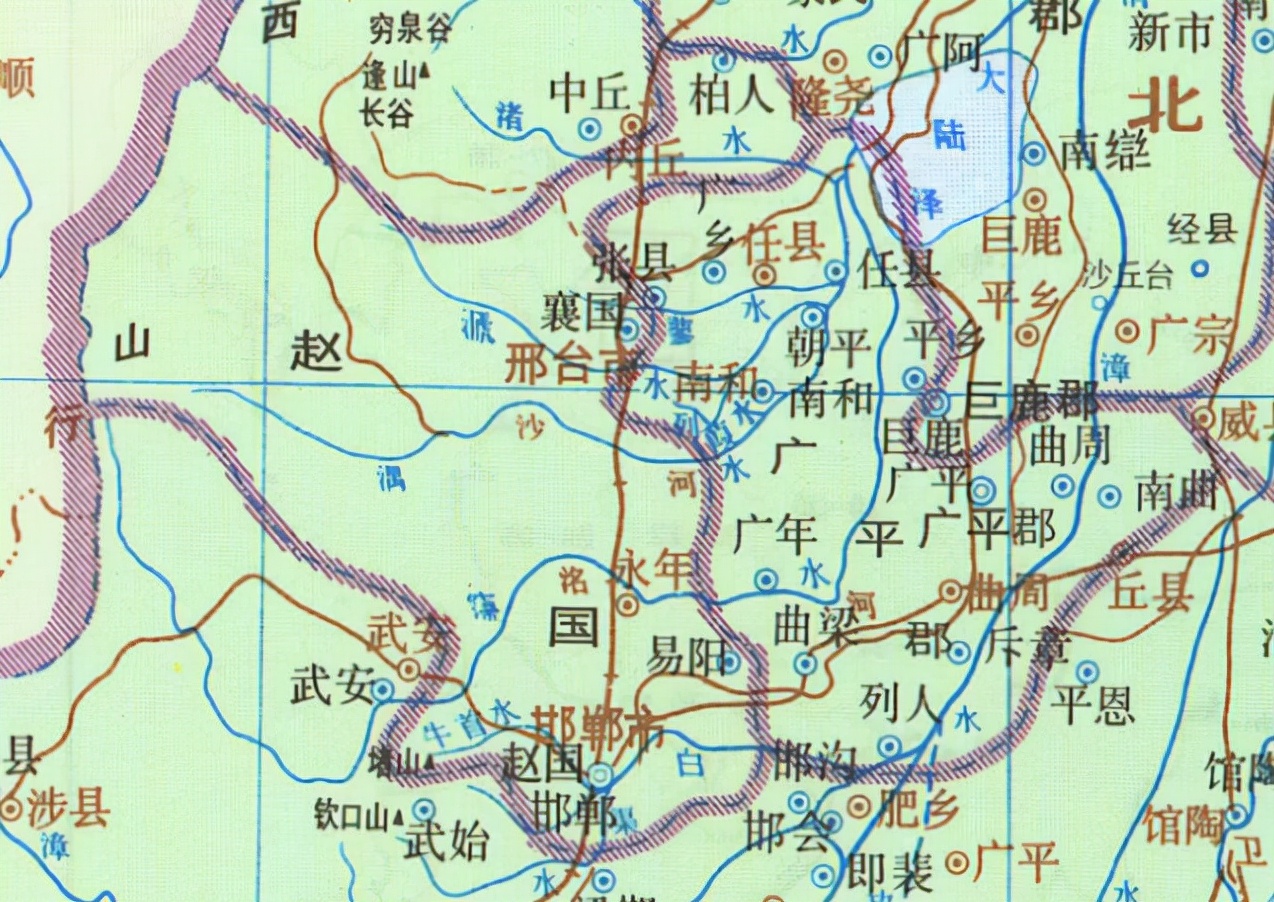 邯鄲曾是趙都廣府城距其僅20公里為何廣平郡府治不設在邯鄲