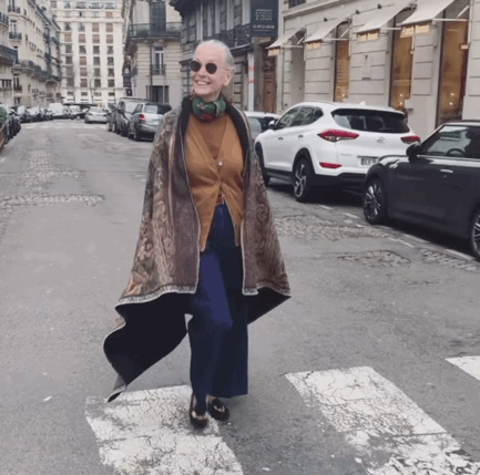 等我老了才不要穿奶奶装学75岁法国老太太这样穿优雅老去