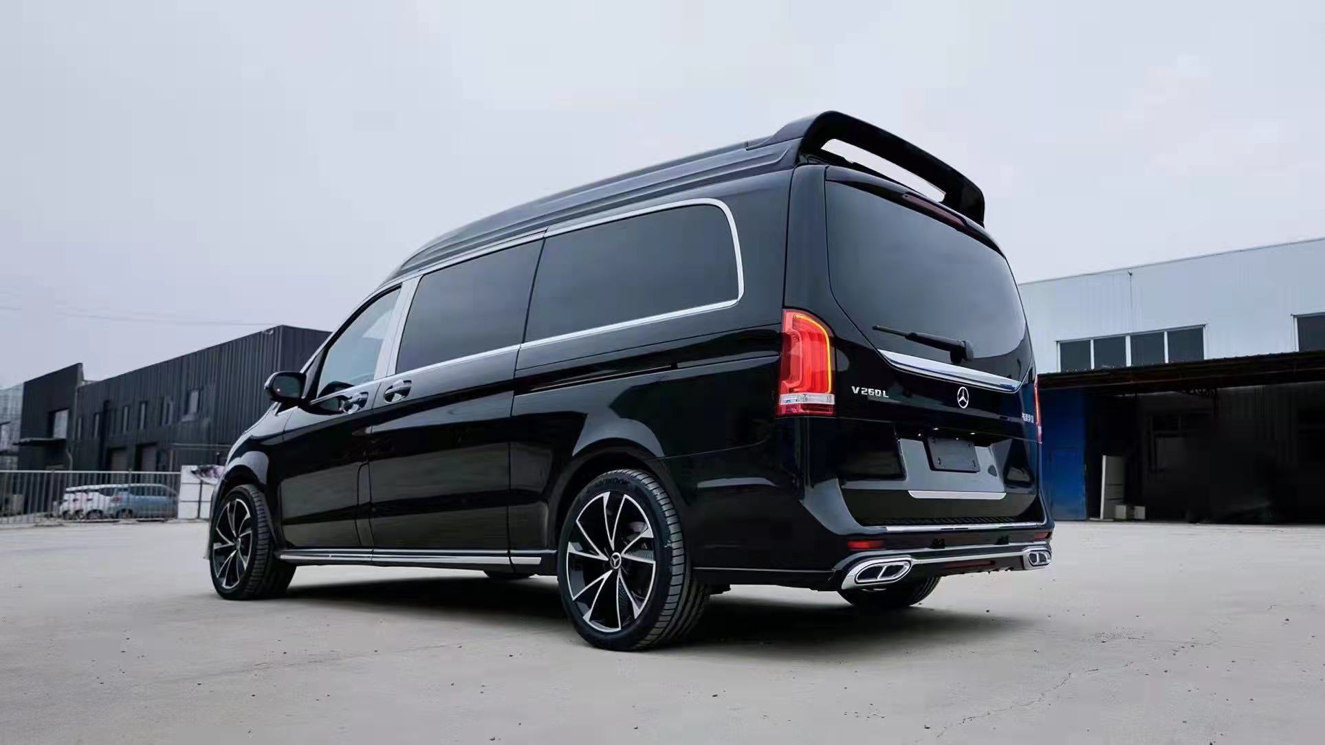 这才是绅士该有的车,奔驰v-class高顶环球系列车型——摩纳哥版