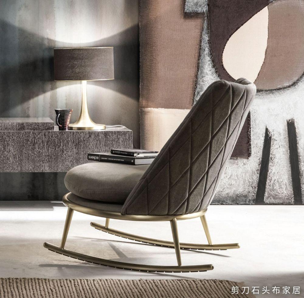 意大利家具品牌cantori这款aurora摇椅,超舒适