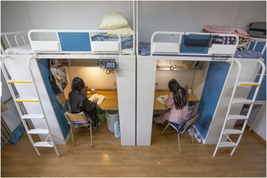 武汉大学推出夫妻宿舍,一间宿舍两张床成亮点,网友:我酸了