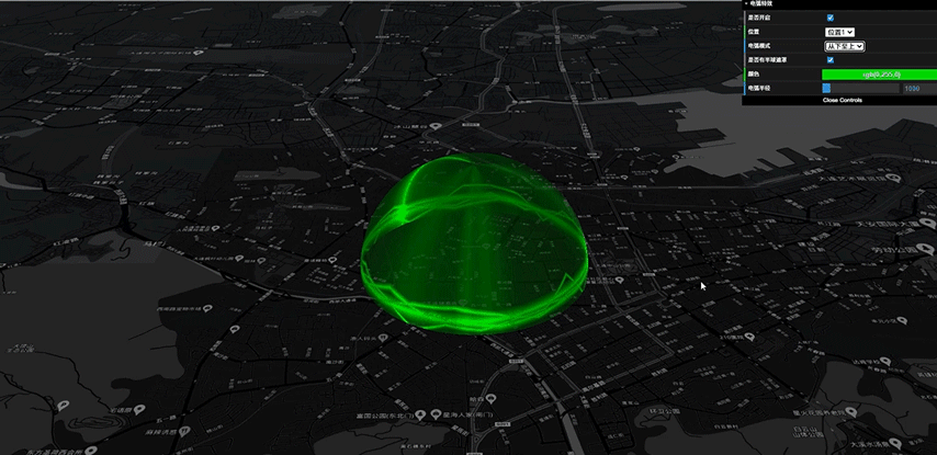 上新!酷炫的bigemap 3d动态可视化地图效果