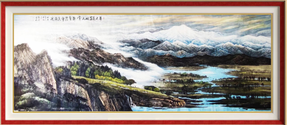 著名书画家张金友受邀参加cctv中视购物《国货优品》栏目评选