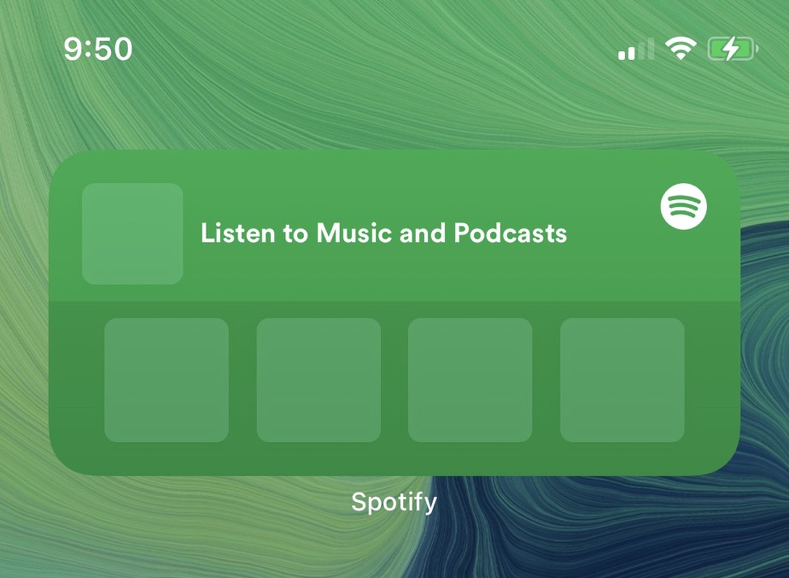 spotify正在最新beta中開發 ios 14小組件:有中小兩個尺寸