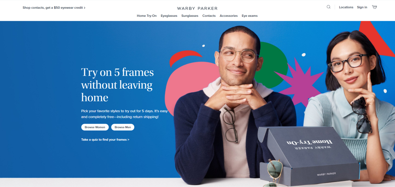 warby parker如何通过dtc模式开启出海逆袭之路—广州映马mcn
