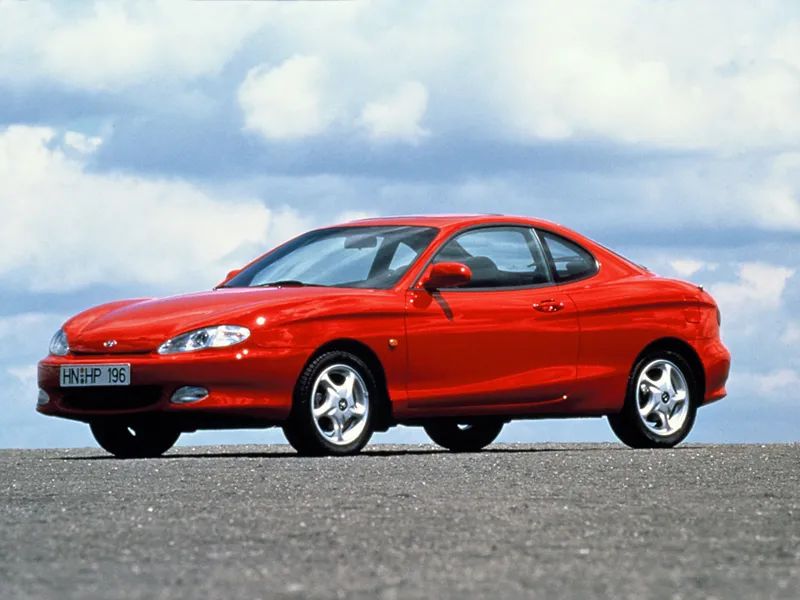 虫眼跑车 丨 韩式美人豹,20年前的现代酷派/hyundai coupé rd