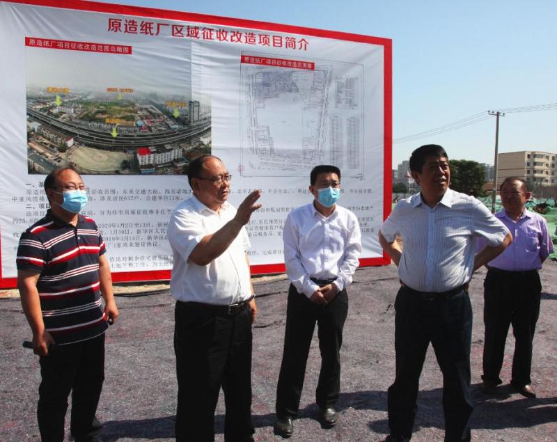 李寿平视察市区创城和拆违拆临工作