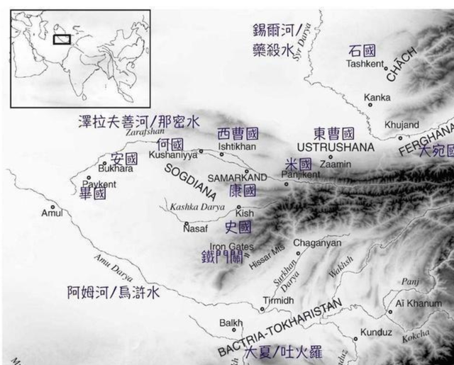 碎叶城地图图片