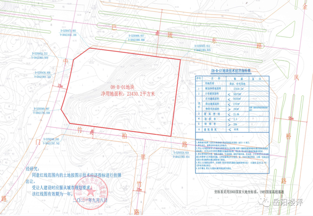 岳阳高铁板块拟出让这两块土地,均用于建设商住