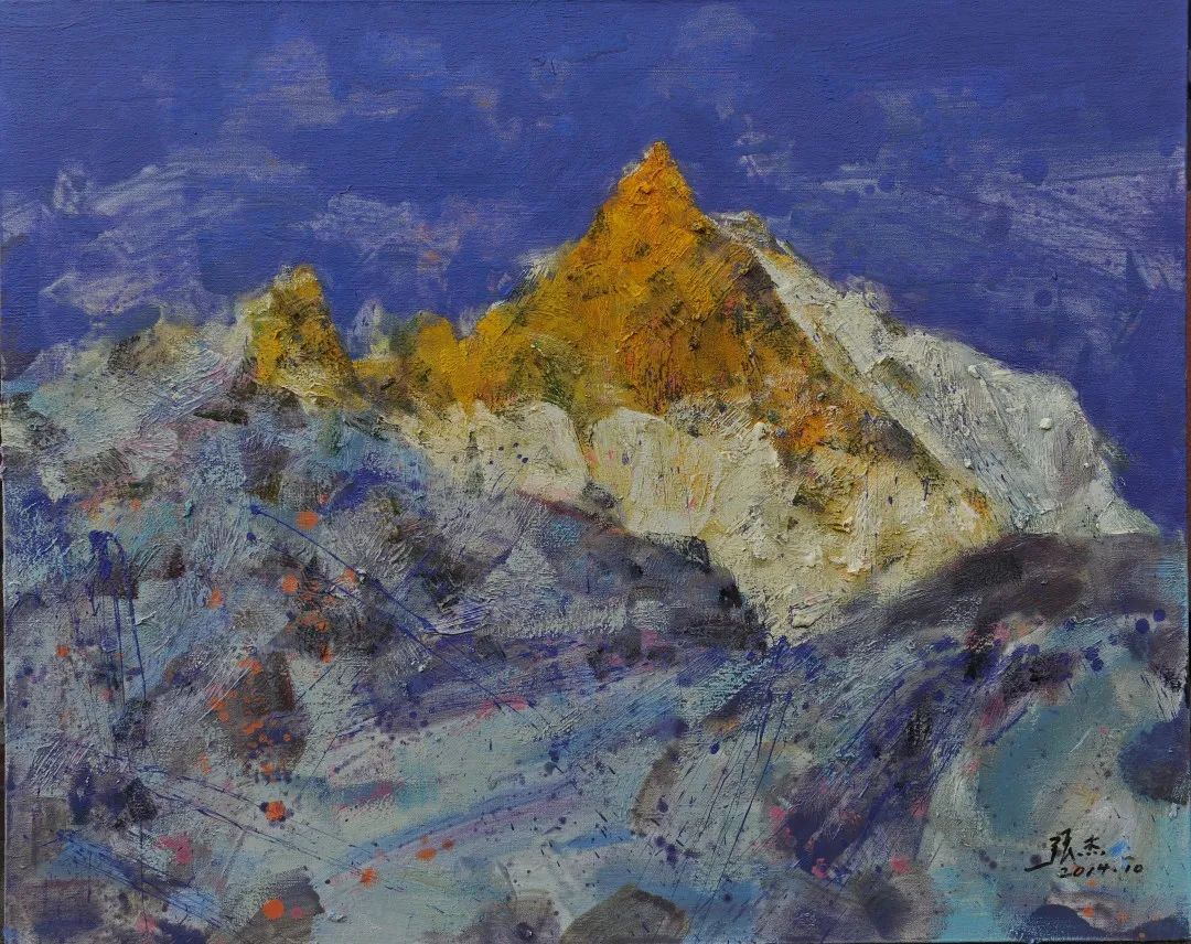 张杰绘画艺术方法论不断打开的意义间隙